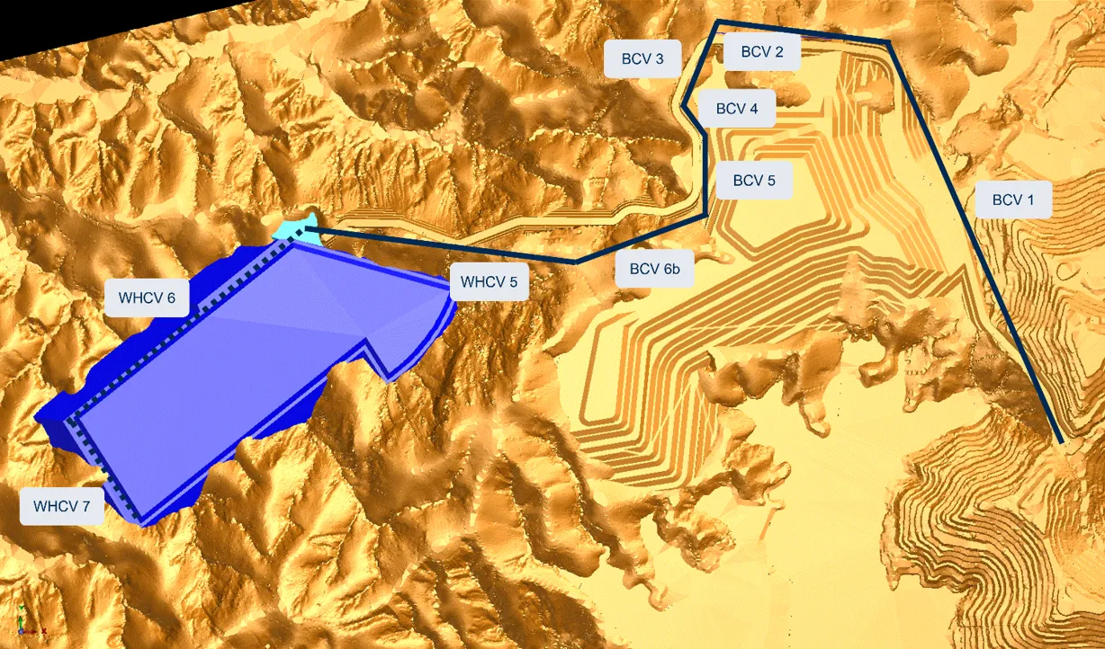 Iron ore mine routing solutions comparison